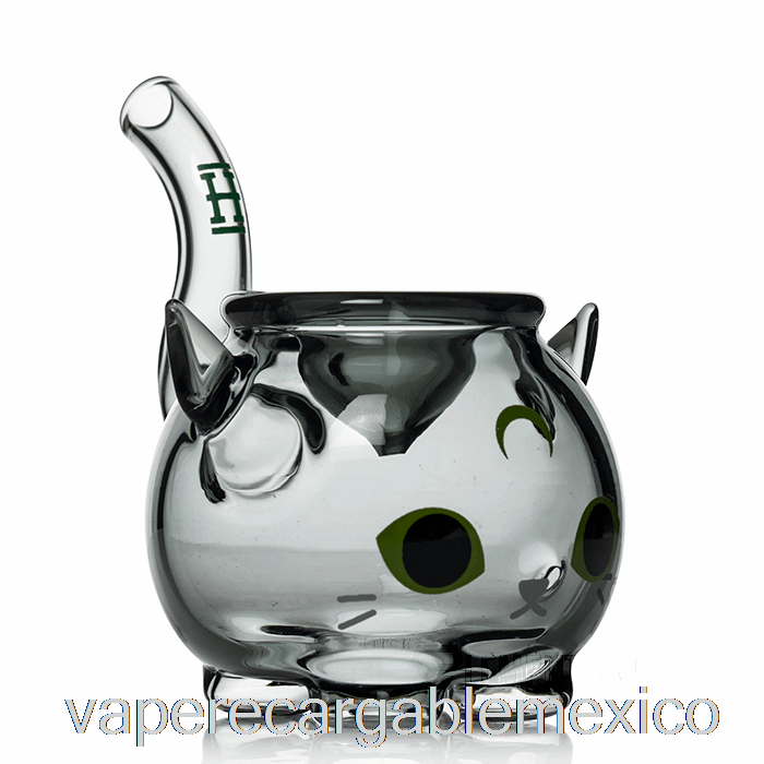 Vape Recargable Cáñamo Gato Negro Pipa De Mano Negro